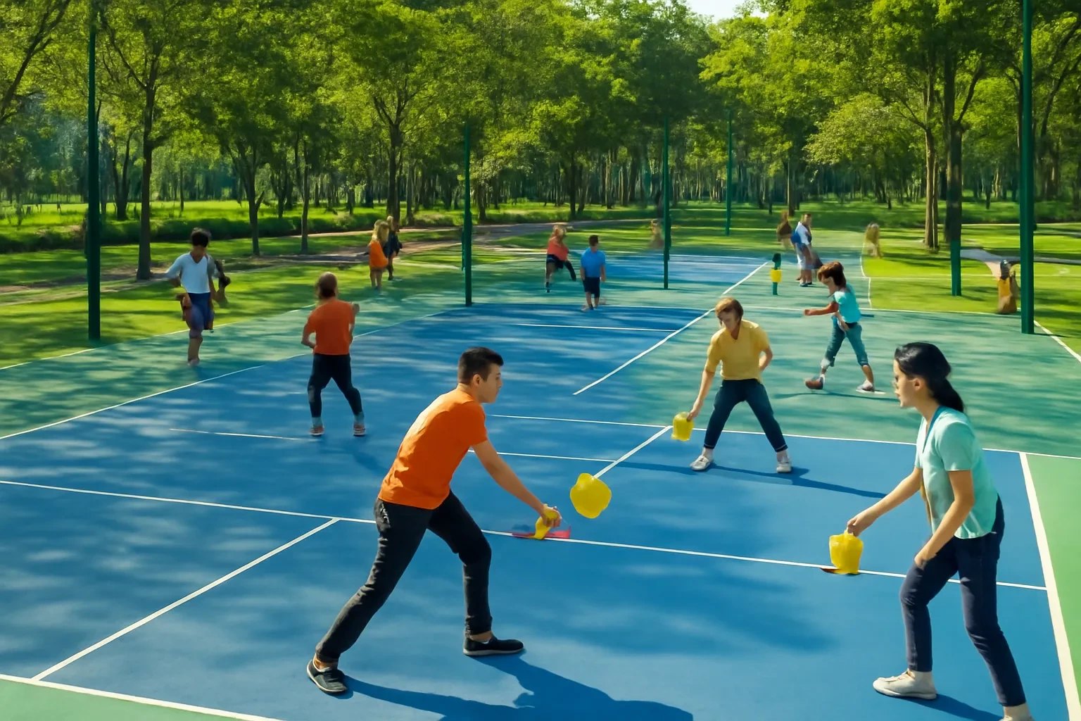 Pickleball là gì: luật bếp, giao bóng dưới tay, luật hai lần nảy và vì sao môn này bùng nổ