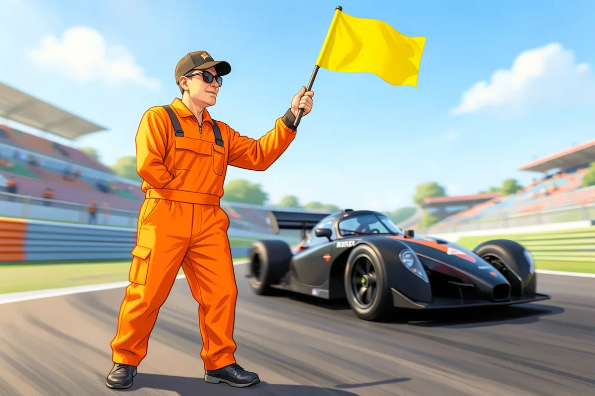 Ý nghĩa các loại cờ trong đua xe F1: cờ vàng, cờ đỏ, cờ xanh và safety car